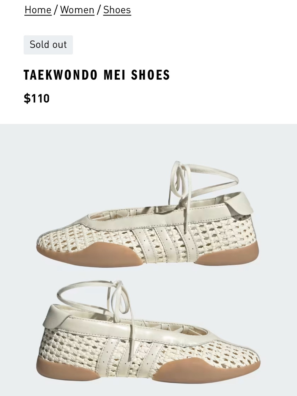 Adidas Taekwondo Mei Shoes
